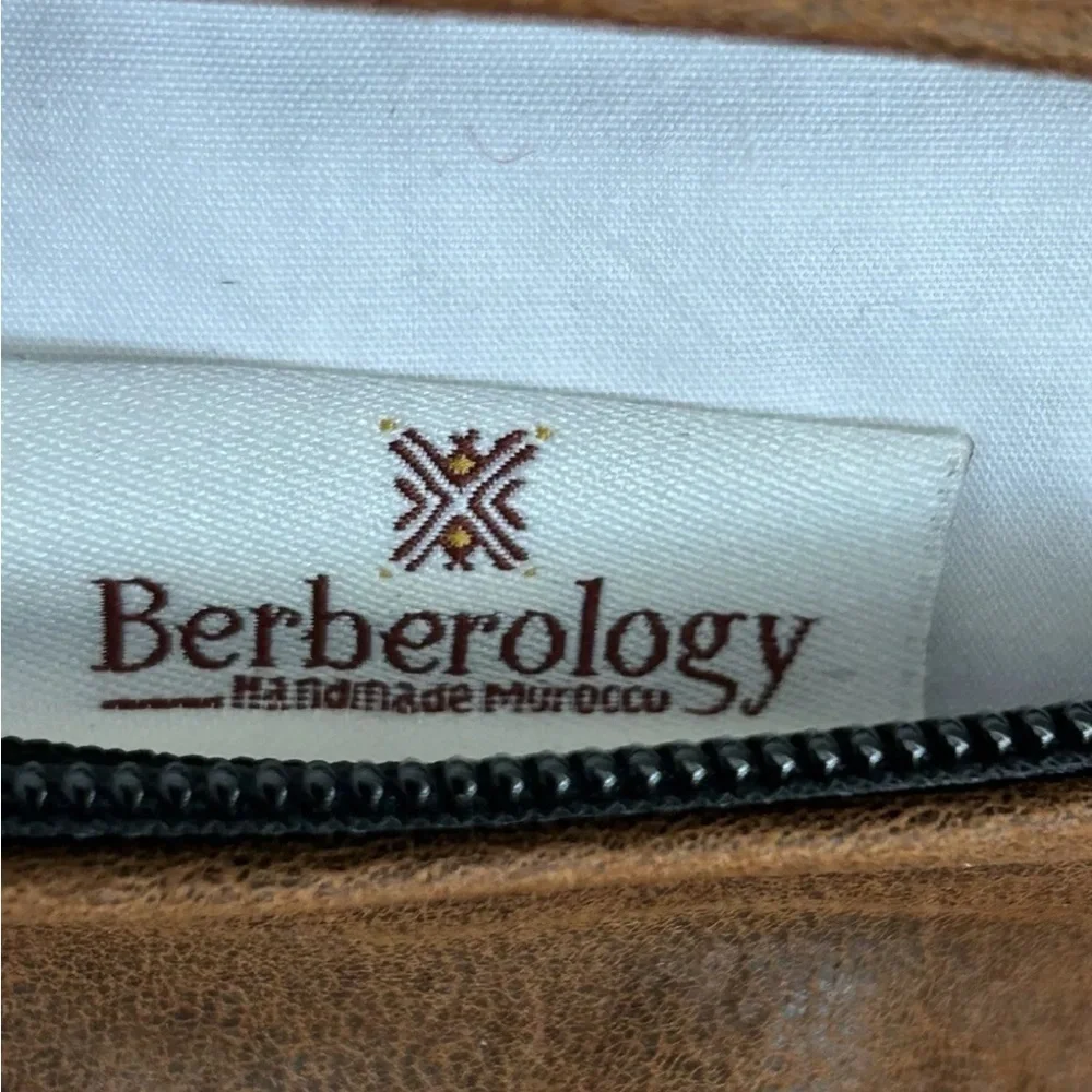 Handmade Moroccan Berber‎ Pillow With Suede By Berberology